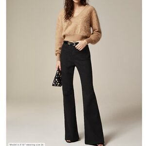 Women's Black Flare Jeans